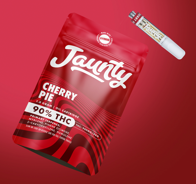 Cherry Pie 1g 510 vape cart Jaunty