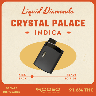Liquid Diamonds Crystal Palace Rodeo Cannabis