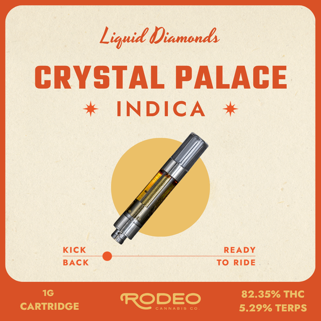 Liquid Diamonds Crystal Palace Rodeo Cannabis