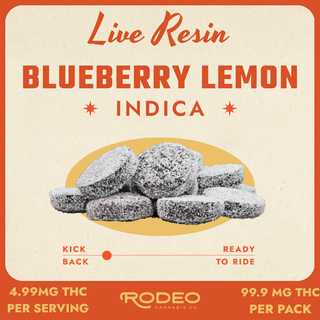 Live Resin Blueberry Lemon Rodeo Cannabis