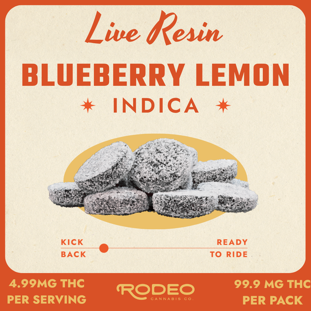 Live Resin Blueberry Lemon Rodeo Cannabis