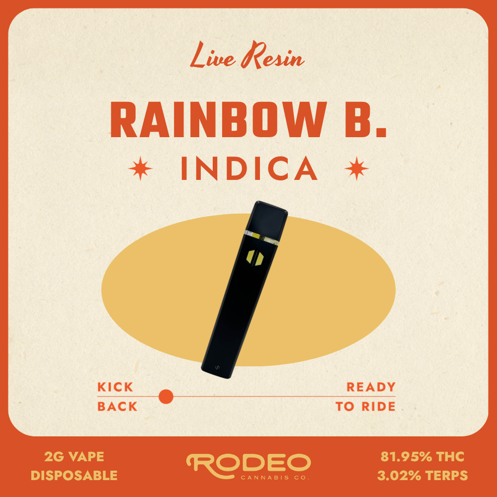 Rainbow Belts Resin