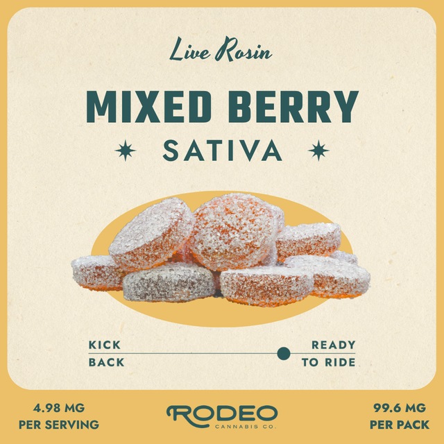 Live Resin Mixed Berry Rodeo Cannabis