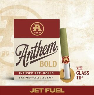 Jet Fuel Infused Glass Tip Anthem
