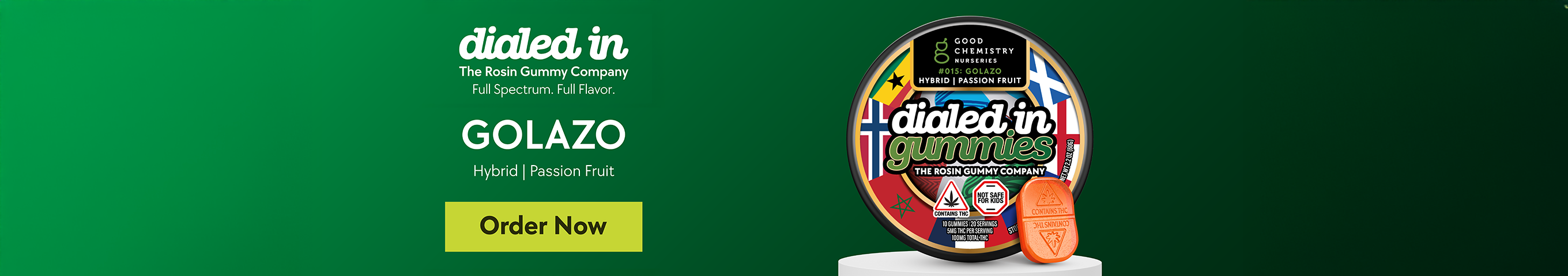 Cannabis Promo, Cannabis Sales, Cannabis Discounts, Cannabis on Sale, Dialed In FIFA World Cup Gummy