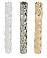 Rainbow Twist Glass One Hitter Assorted