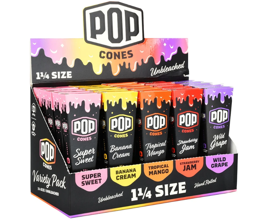 Pop Cones Unbleached