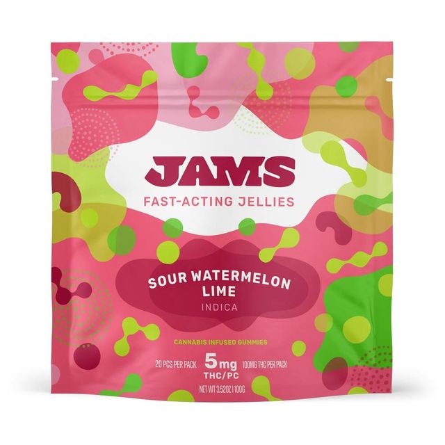 Sour Watermelon Lime Jellies JAMS