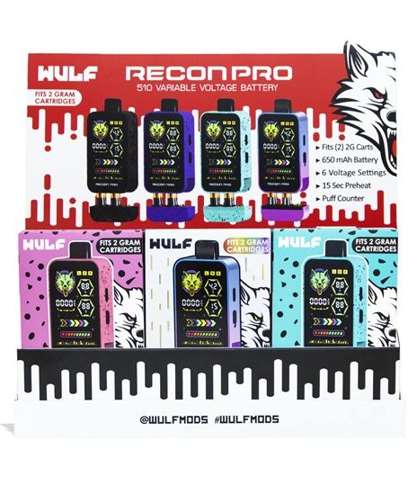 Wulf Recon Pro Digital Dual Cart Assorted Colors Wulf