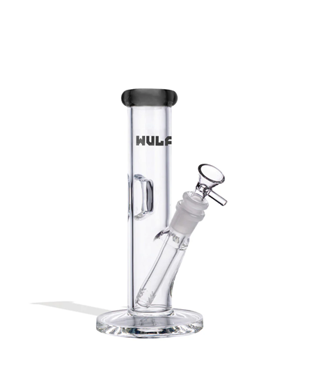Wulf Glass 5mm 8inch Straight - Smoke Wulf