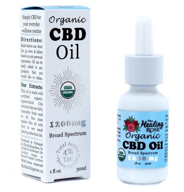 Extract Broad Spectrum CBD The Healing Rose
