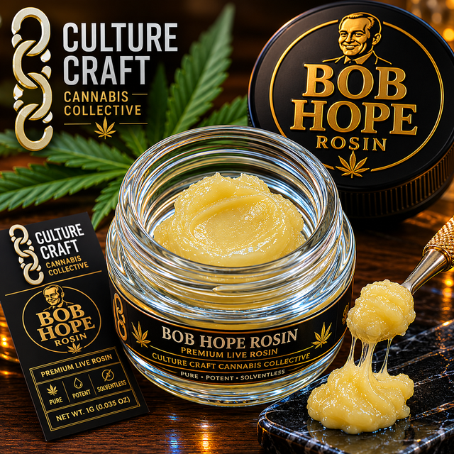 Bob Hope | FF Hash Rosin Culture Craft Cannabis Collective
