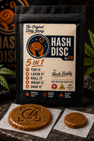 Hash Disc | Sticky Cum Fingers Culture Craft Cannabis Collective