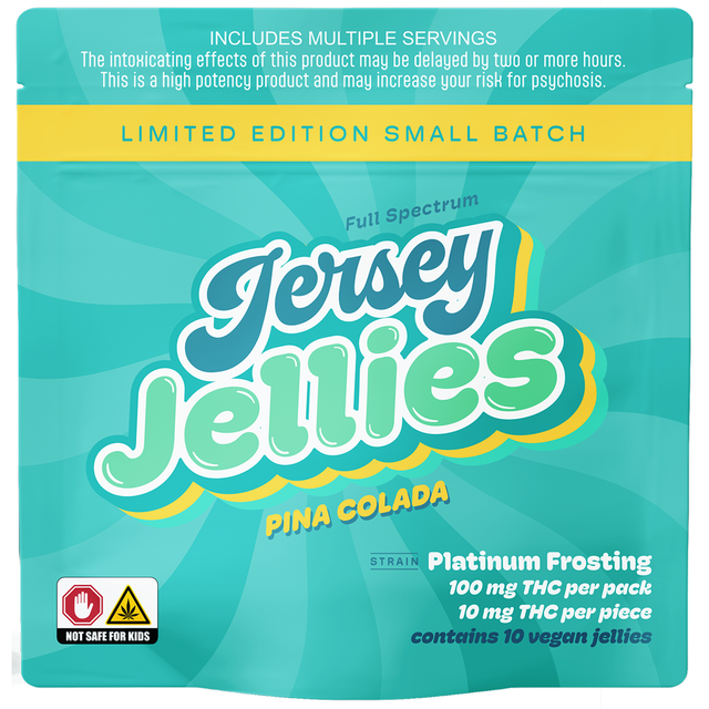 Pina Colada Jersey Jellies