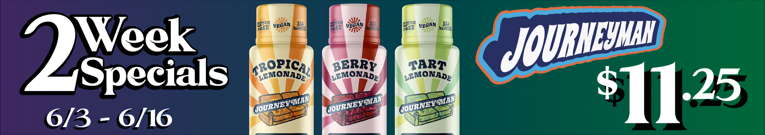 Cannabis Promo, Cannabis Sales, Cannabis Discounts, Cannabis on Sale, Journeyman Beverages— $11.25