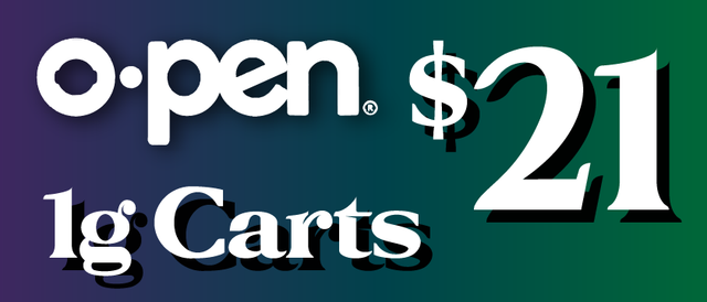 Cannabis Promo, Cannabis Sales, Cannabis Discounts, Cannabis on Sale, Open Carts — $21