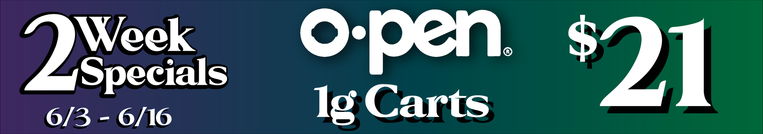 Cannabis Promo, Cannabis Sales, Cannabis Discounts, Cannabis on Sale, Open Carts — $21