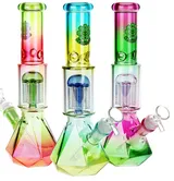 Prism Ombre Glass Water Pipe