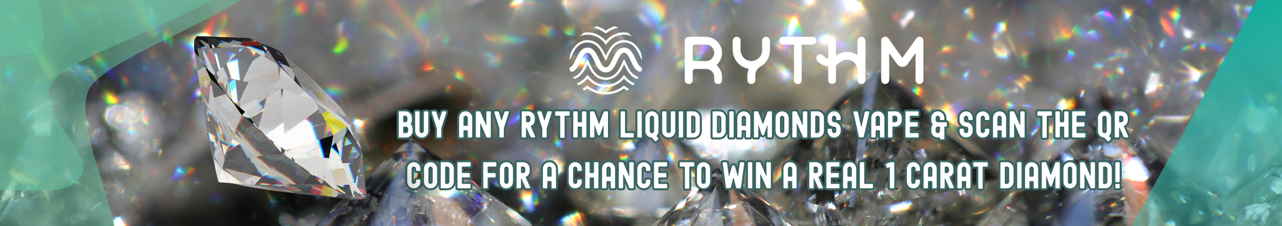 Cannabis Promo, Cannabis Sales, Cannabis Discounts, Cannabis on Sale, Buy A Rythm Liquid Diamonds Vape & Enter To Win A Diamond!