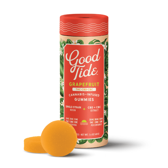 Grapefruit 1:1:1 CBC/CBD/THC Good Tide