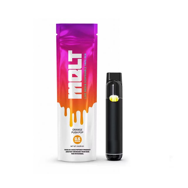 Orange Push Pop Melt Orange Push Pop Melt