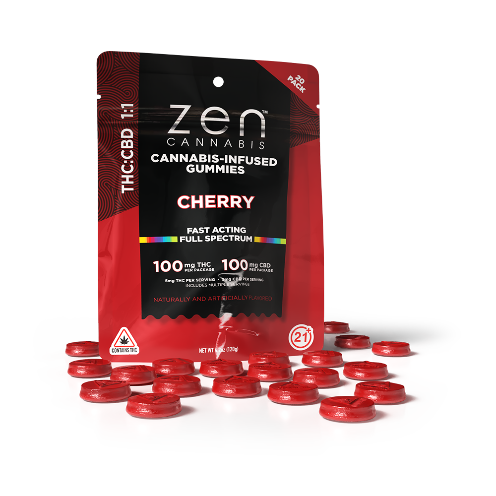 Cherry THC CBD 1:1