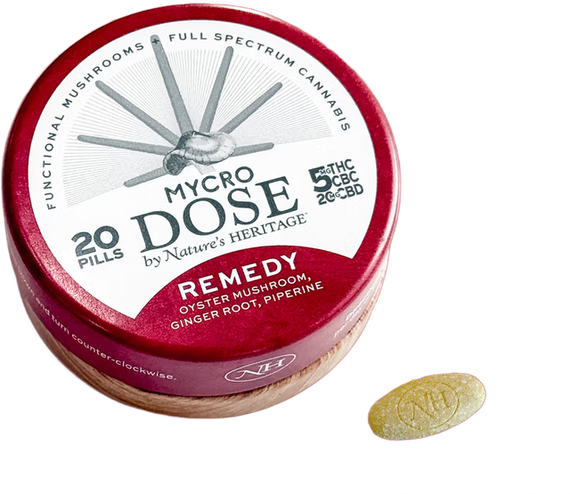 Mycro Dose Remedy 4:1:1 CBD:CBC:THC Nature'S Heritage