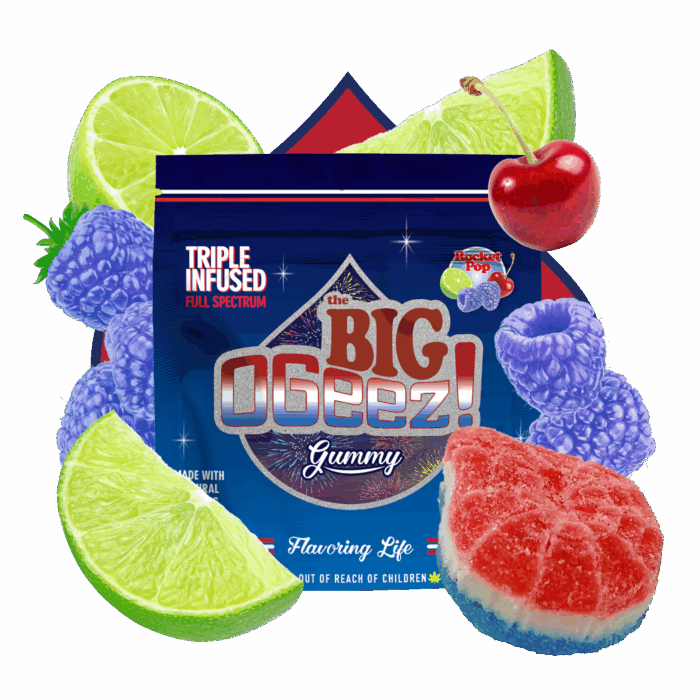 BIG Rocket Pop | Triple Infused  OGeez
