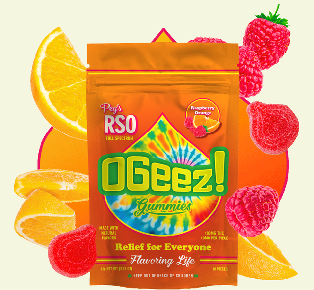 Peg's RSO - Raspberry Orange OGeez
