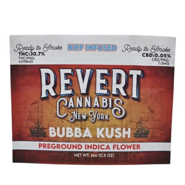 Kief Infused Ground Bubba Kush Revert Cannabis
