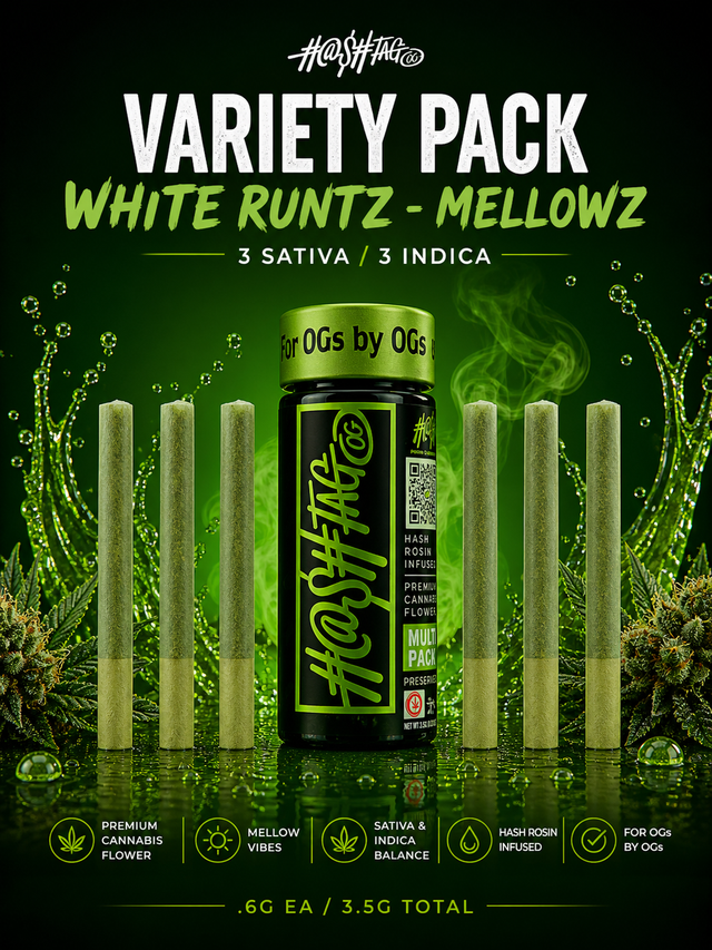 White Runtz x Mellow Hashtag OG