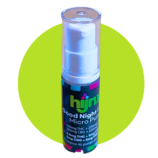 2:1 CBN:THC Micro Pump Good Night Sleep Hijnx 2:1 CBN:THC Micro Pump Good Night Sleep Hijnx