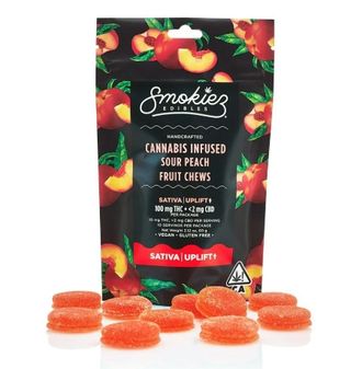 Sour Peach Smokiez