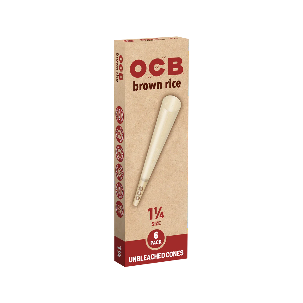 Cones Brown Rice 1 1/4 OCB Cones Brown Rice 1 1/4 OCB