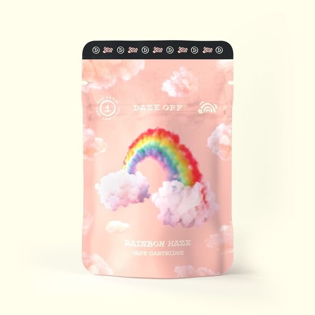 Rainbow Haze- Cart 1g Daze Off