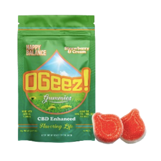 Strawberry Cream 1:1 CBD:THC OGeez! Strawberry Cream 1:1 CBD:THC OGeez!