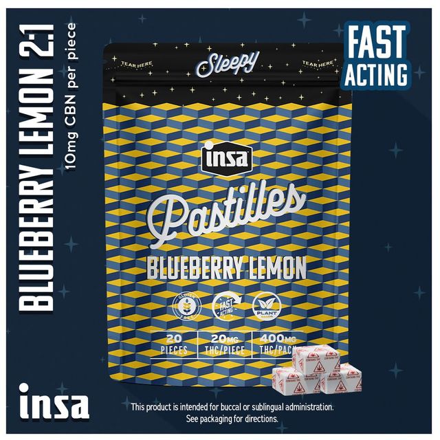 Blueberry Lemon 2:1 THC:CBN INSA
