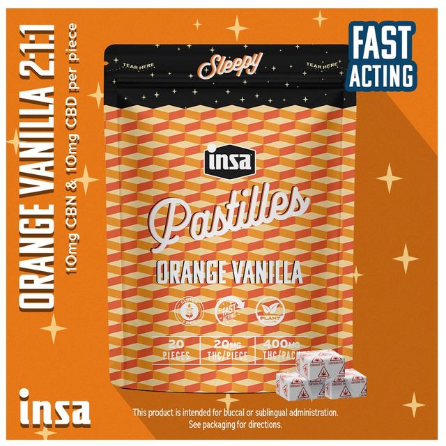 Orange Vanilla 2:1:1 THC:CBD:CBN INSA