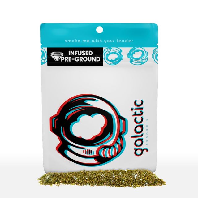 White 99 3.5G Diamond Infused Pre-Ground Flower Galactic White 99 3.5G Diamond Infused Pre-Ground Flower Galactic