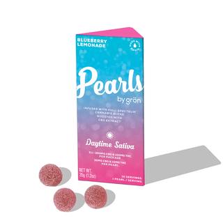 Blueberry Lemonade Pearls - 3:1 CBG/THC Gron 
