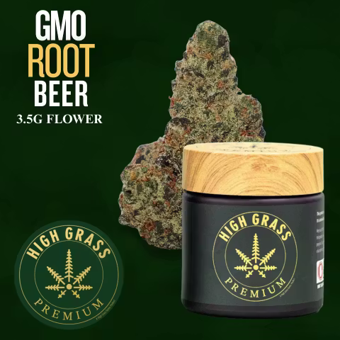 GMO Root Beer  High Grass Premium