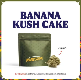 Banana Kush Cake Awssom