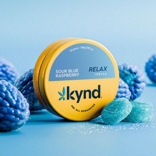 Relax Sour Blue Raspberry  Kynd