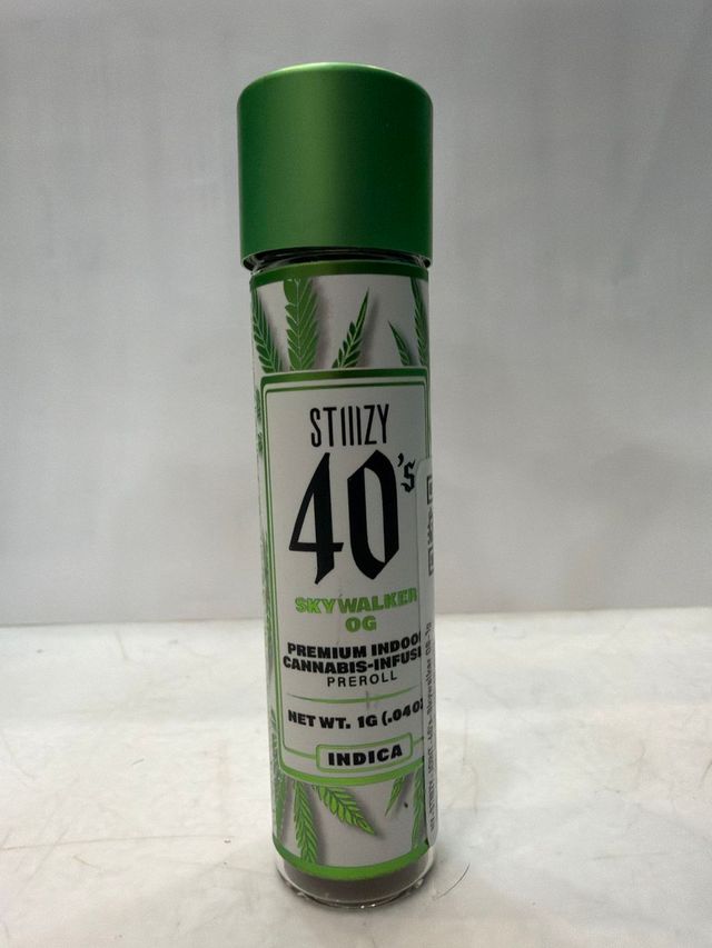 Skywalker OG 40's Infused Pre-Roll STIIIZY Skywalker OG 40's Infused Pre-Roll STIIIZY