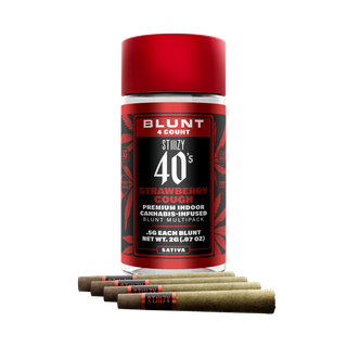 Strawberry Cough Blunt 4pk (2g) Stiiizy