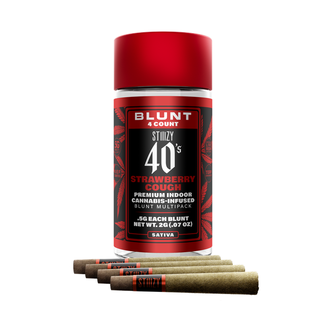 Strawberry Cough Blunt 4pk (2g) Stiiizy