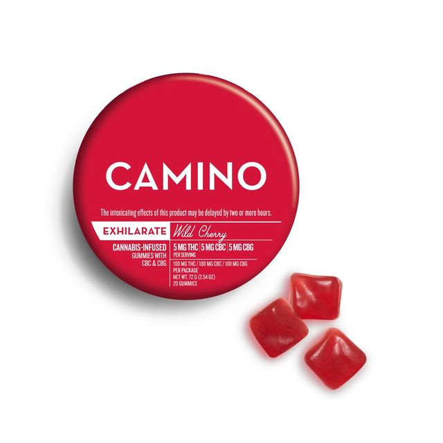 WIld Cherry 5:5:5 THC CBC CBG Camino