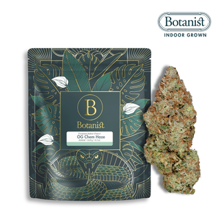 OG Chem Haze 14g smalls The Botanist