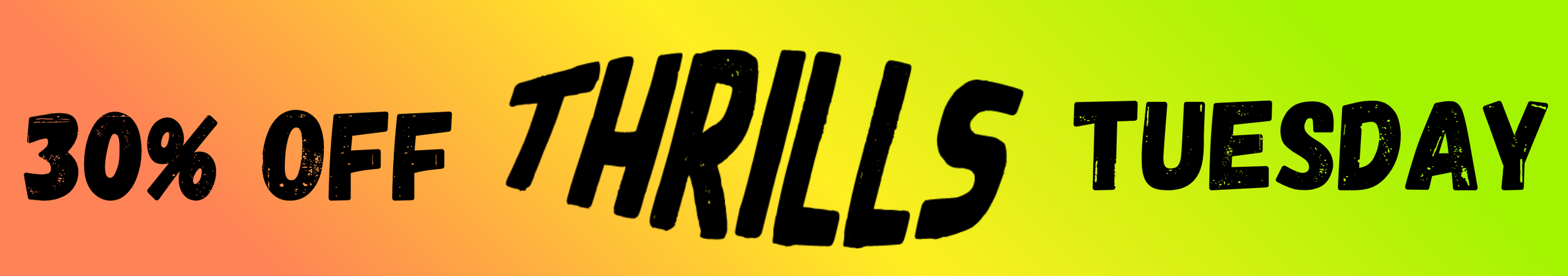 Cannabis Promo, Cannabis Sales, Cannabis Discounts, Cannabis on Sale, Thrills Tuesday