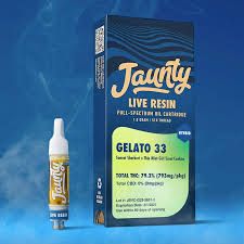 Gelato 33 1g Resin Cartridge Jaunty